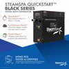 Steamspa 9kW QuickStart Steam Bath Generator with Dual Aroma Pump in Gold BKT900GD-ADP
